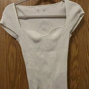Rib-knit Top